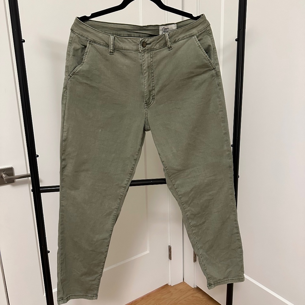 Moss Green Pants Size 32 / 14 US - Cosmic Blue Love brand